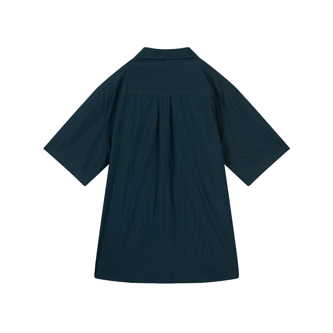 지오송지오 오픈카라 하프 셔츠 블루 BI3SH342BL(ZIOSONGZIO COLLECTION Open Collar Half Shirt Blue) - 2