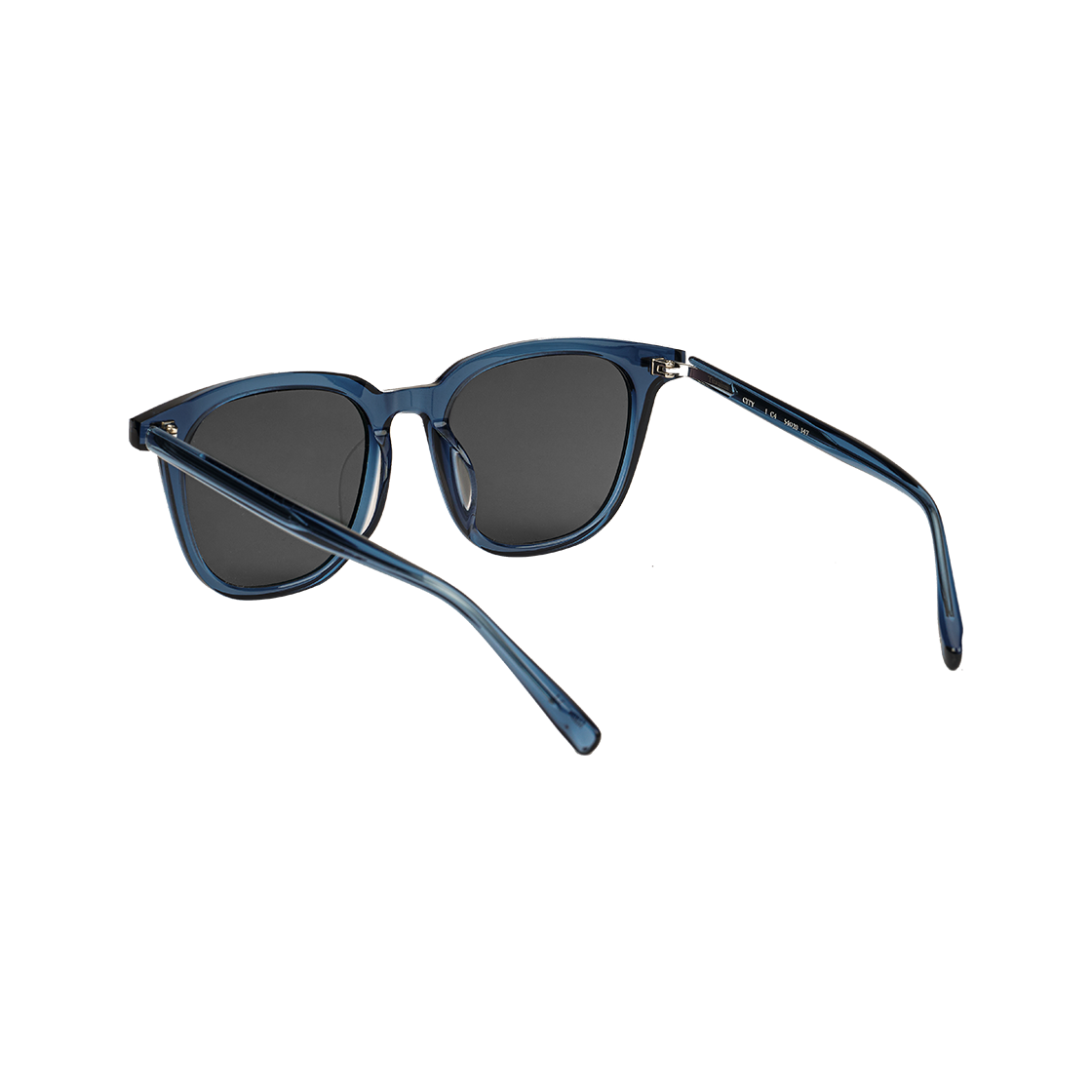 테츠오아이웨어 시티 선글라스 C4 네이비 & 블랙 렌즈(TETSUO EYEWEAR City C4 Navy & Black Lens) - 3