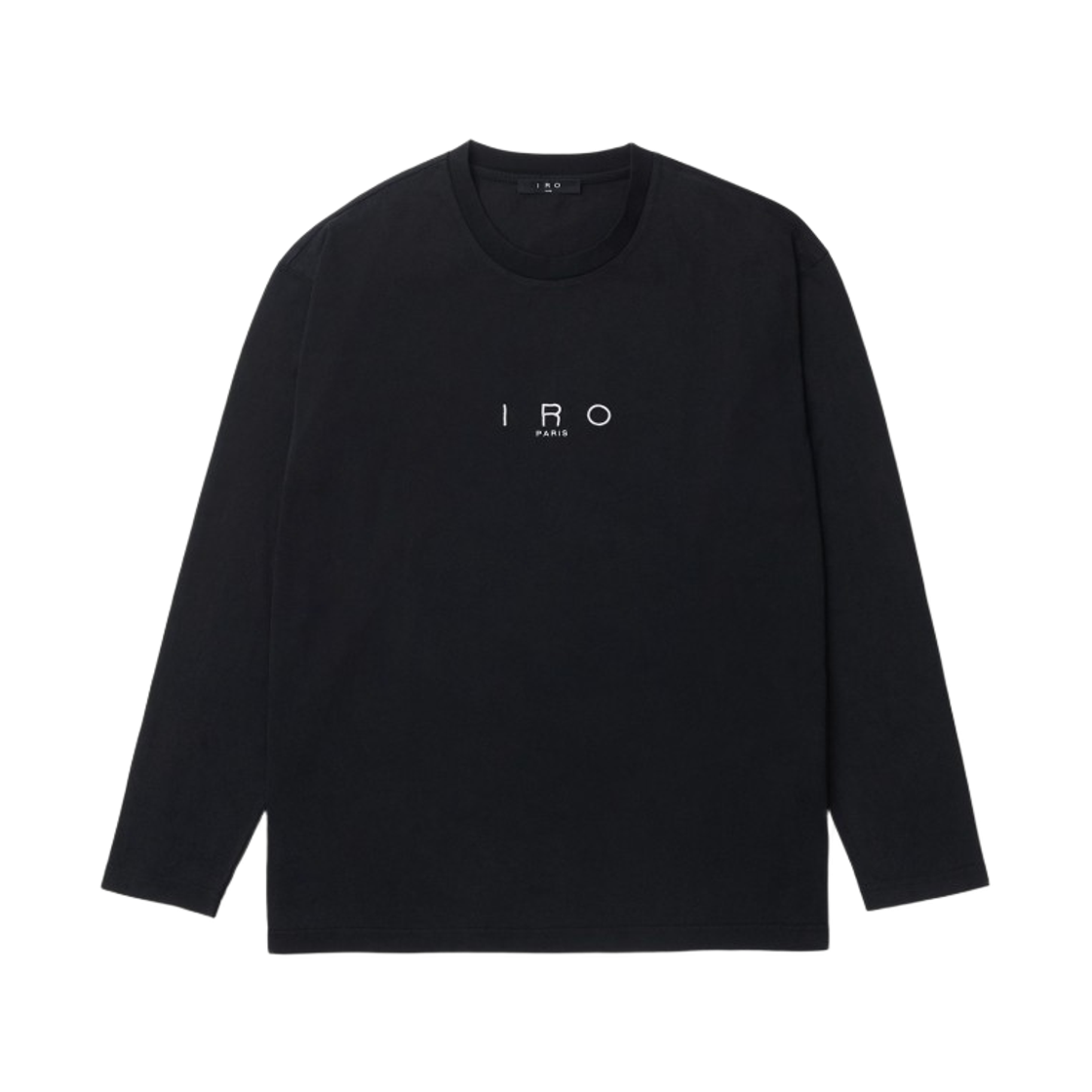 이로 카리스 피그먼트 워싱 로고 롱 슬리브 티셔츠 다크 그레이(Iro Caris Pigment-Washed Logo Short-Sleeve T-Shirt Dark Gray) - 4