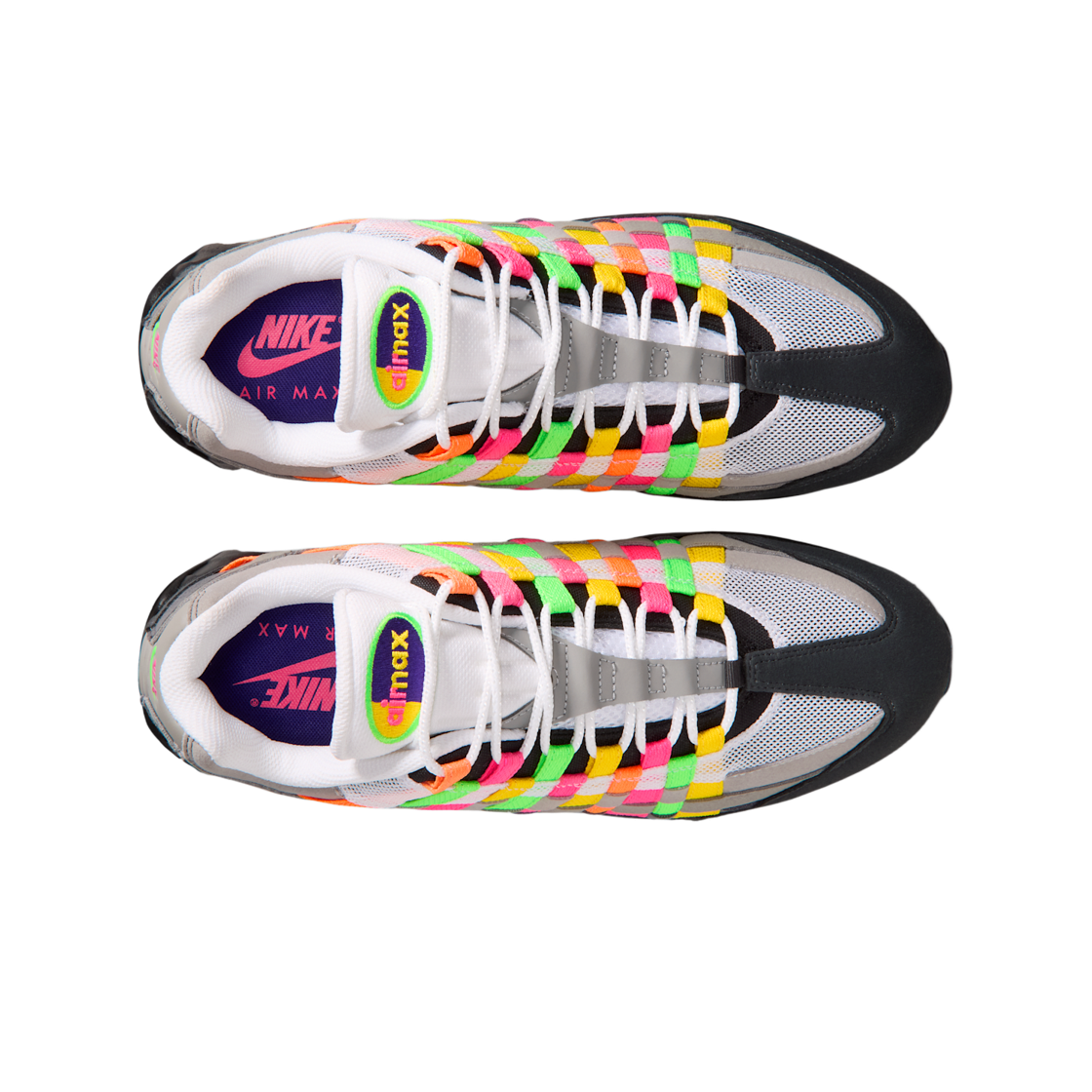 나이키 에어맥스 95 빅 버블 하이퍼 핑크 앤 그린 스트라이크(Nike Air Max 95 Big Bubble Hyper Pink and Green Strike) - 2
