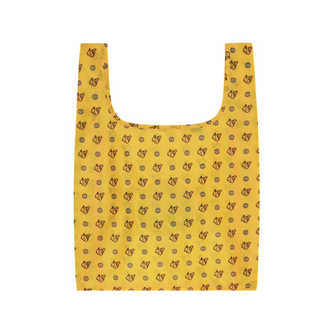 엘엠씨 x 포켓몬 픽셀 아트 몬스터 볼 패커블 백 옐로우(LMC x Pokemon Pixel Art Monster Ball Packable Bag Yellow) - 2