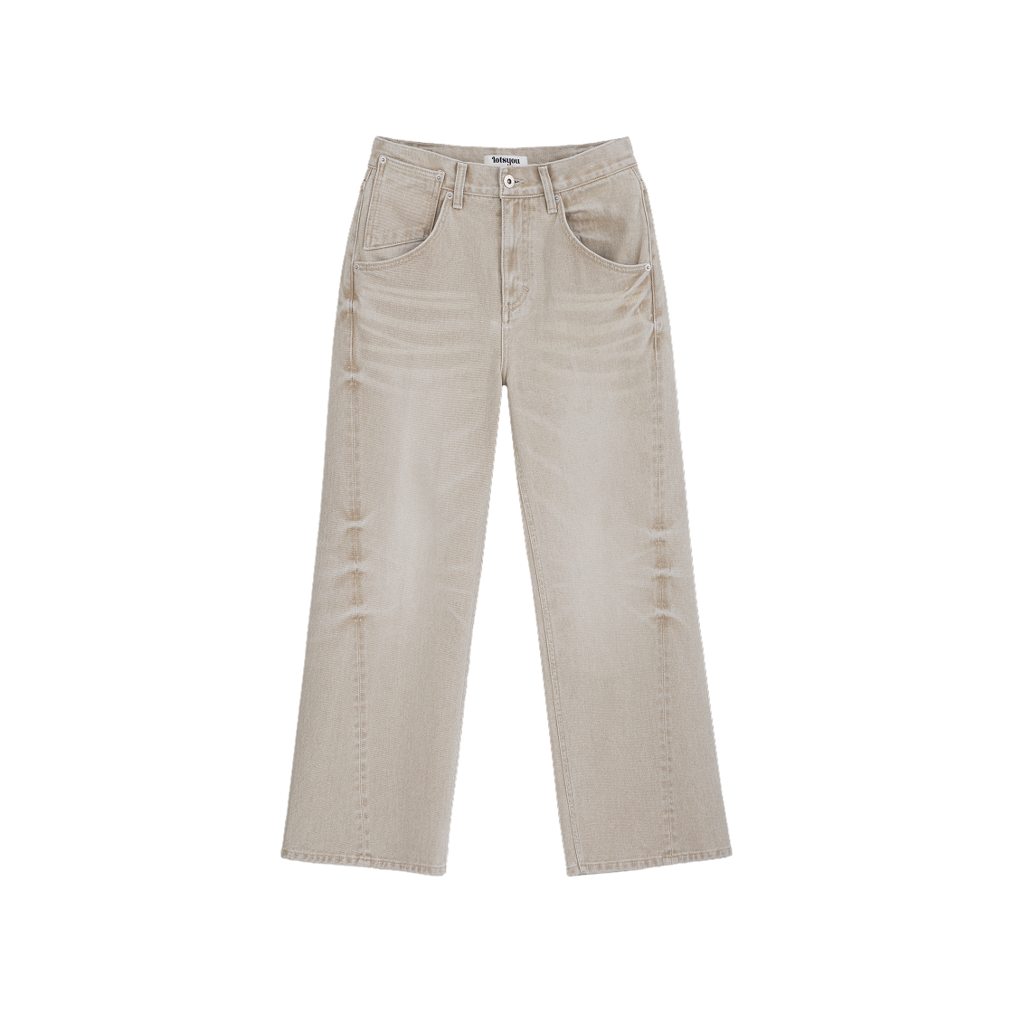 LOTS1PTW001ECU LOTS YOU Signature Jean Ecru