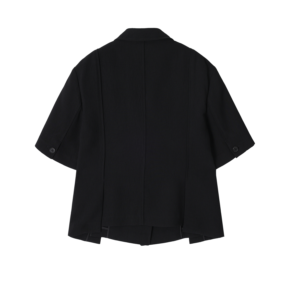 (W) 송지오 딥폴드 하프 자켓 블랙((W) SONGZIO Deep Fold Half Jacket Black) - 2