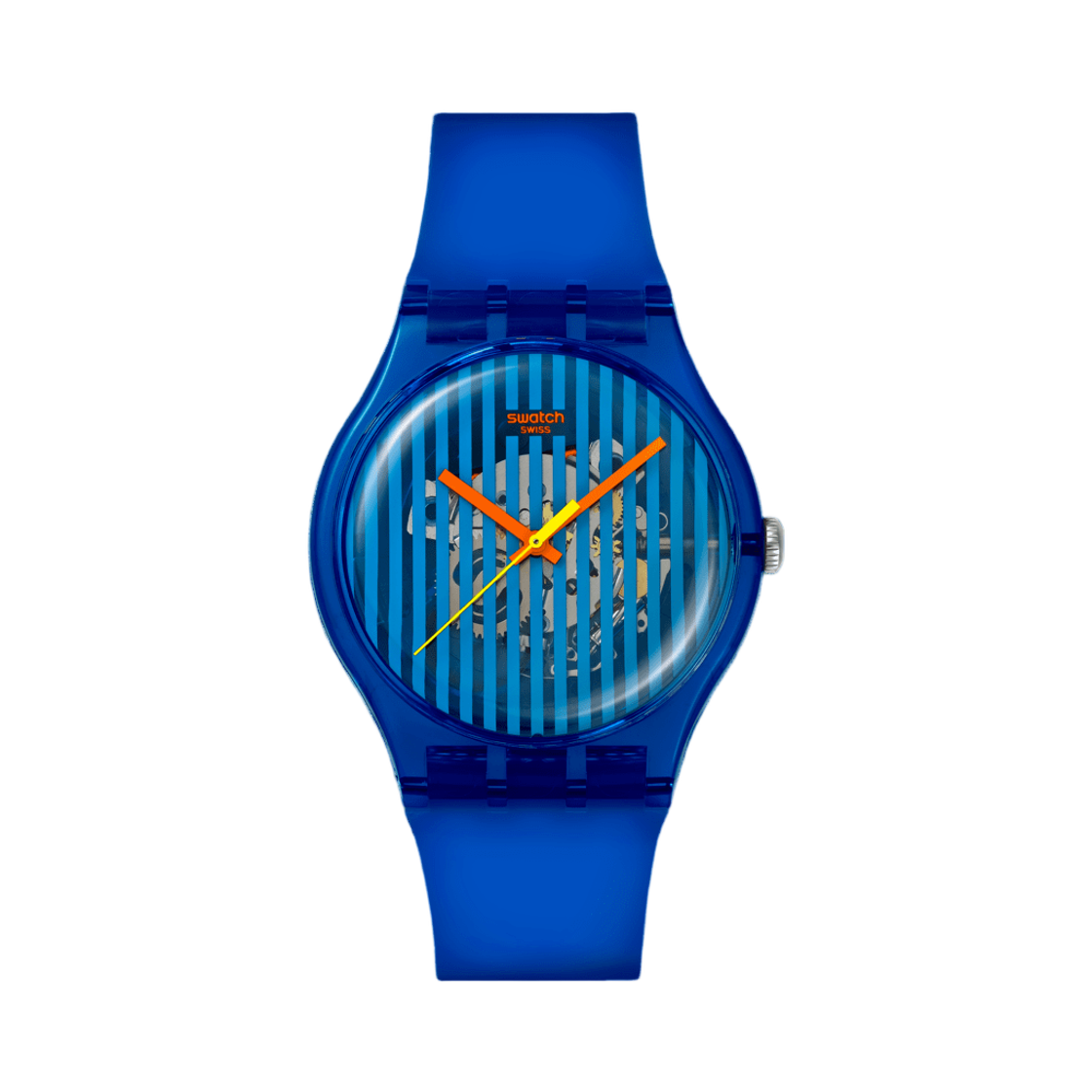SO29S102 Swatch Brilliantly Blue 41mm Quartz Blue