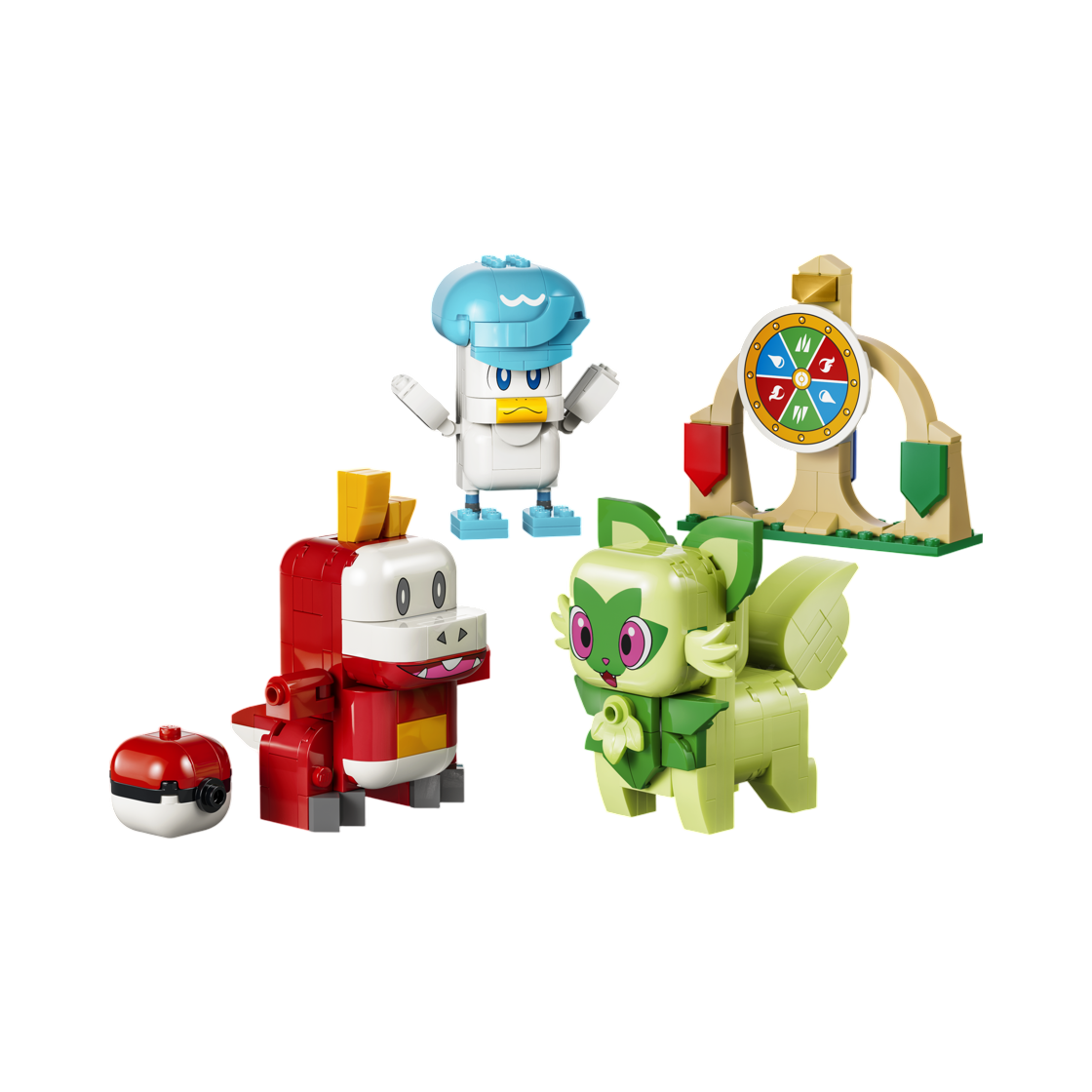레고 포켓몬 스마트 플레이: 나오하, 뜨아거, 꾸왁스의 배틀(Lego Pokemon SMART Play: Sprigatito, Fuecoco and Quaxly Battle)