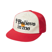 Peaceminusone x Verdy 5 Panel Ball Cap Red