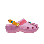 (W) Crocs x Super Mario Bros Princess Peach Classic Platform Clog Multi