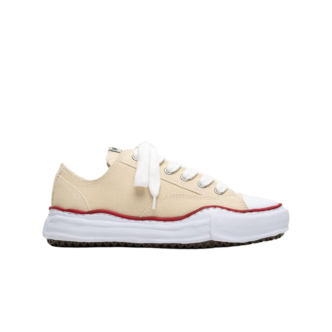메종 미하라 야스히로 피터슨 OG 솔 캔버스 로우 스니커즈 내츄럴(Maison Mihara Yasuhiro Peterson OG Sole Canvas Low Sneakers Natural) - 1