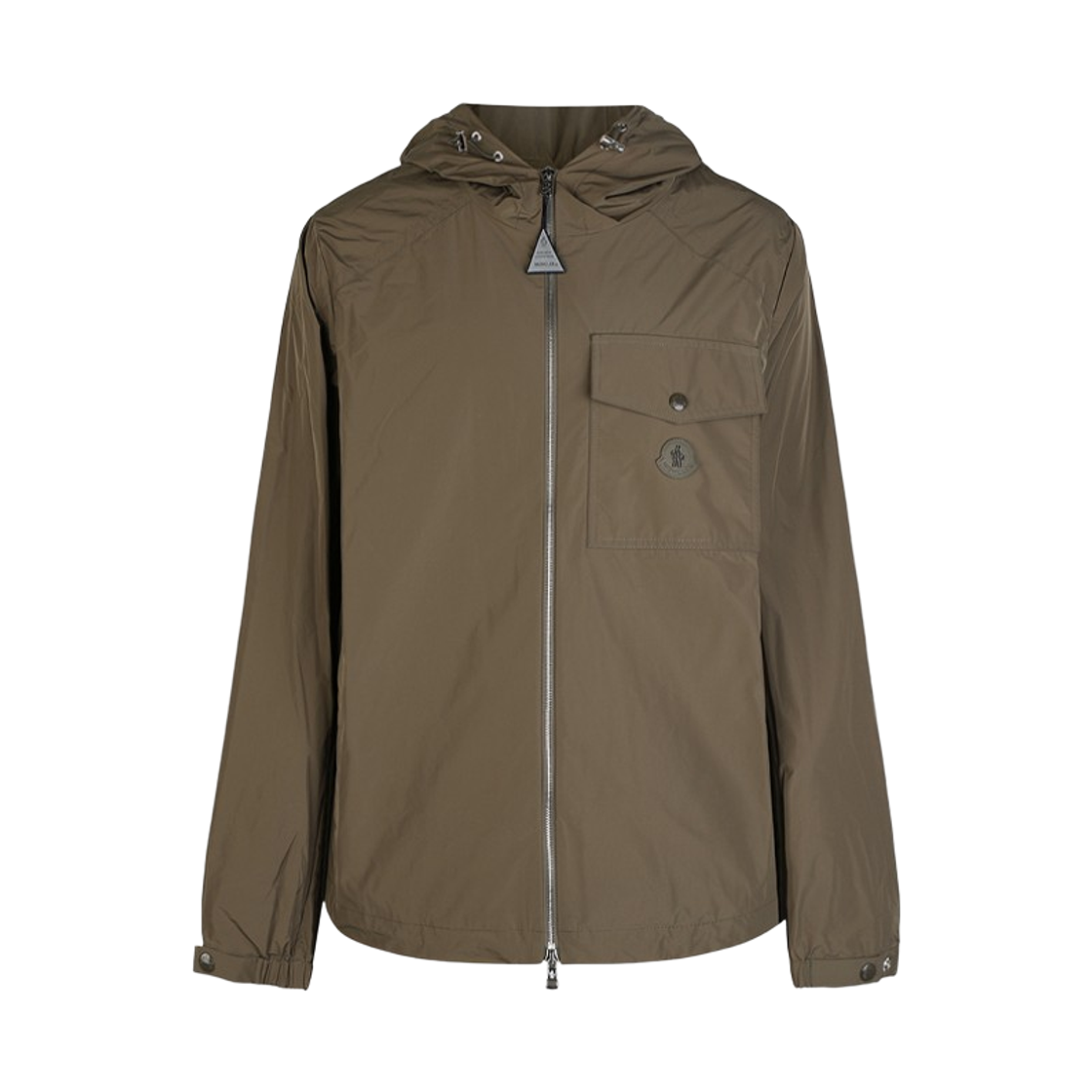 K1-091-1A00195-549MF-82E Moncler Fuyue Hood Windbreaker Jacket Taupe - 25SS