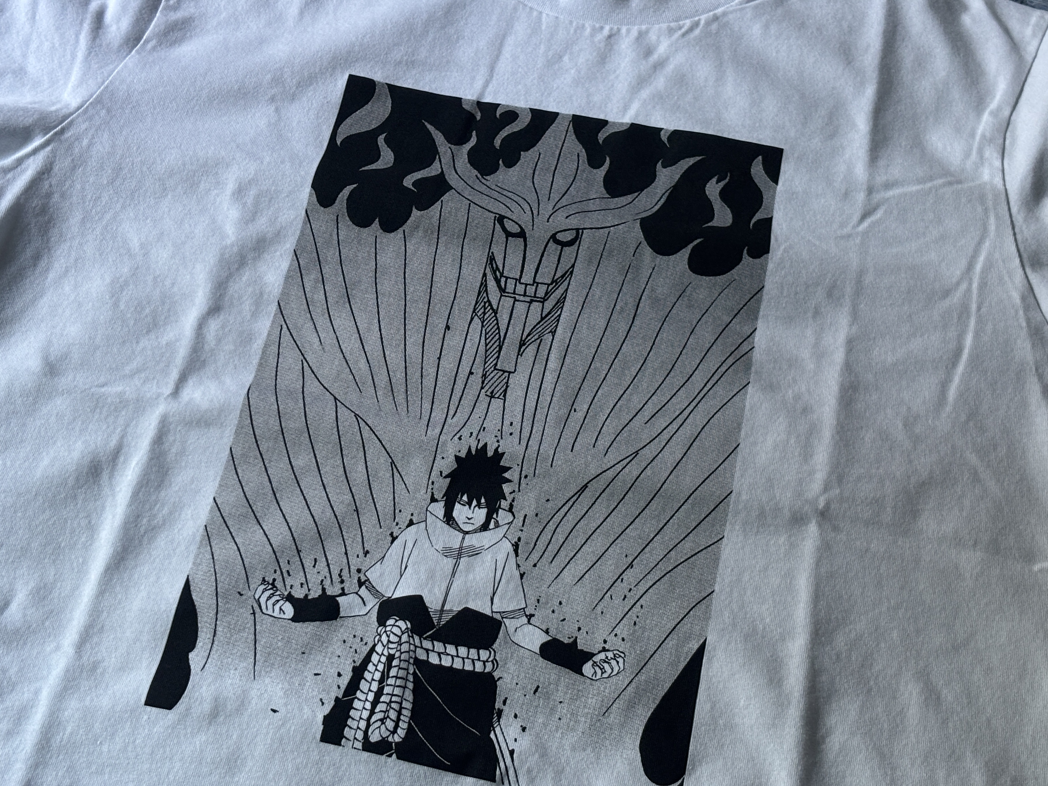 Uniqlo UT Shueisha 100th Anniversary Naruto T-Shirt White 착용 스타일 - 2