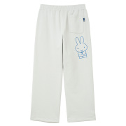 MILLO WOMEN x miffy Miffy Emblem Sweatpants Cool White