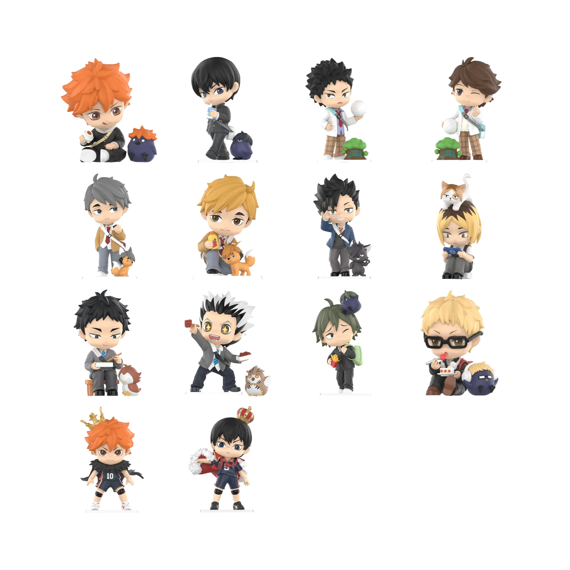 팝마트 하이큐!! 오프코트 바이브 시리즈 피규어 미개봉 랜덤박스 (12개입)(Pop Mart Haikyu!! Off Court Vibes Series Figures Sealed Case (12 Blind Boxes)) - 2