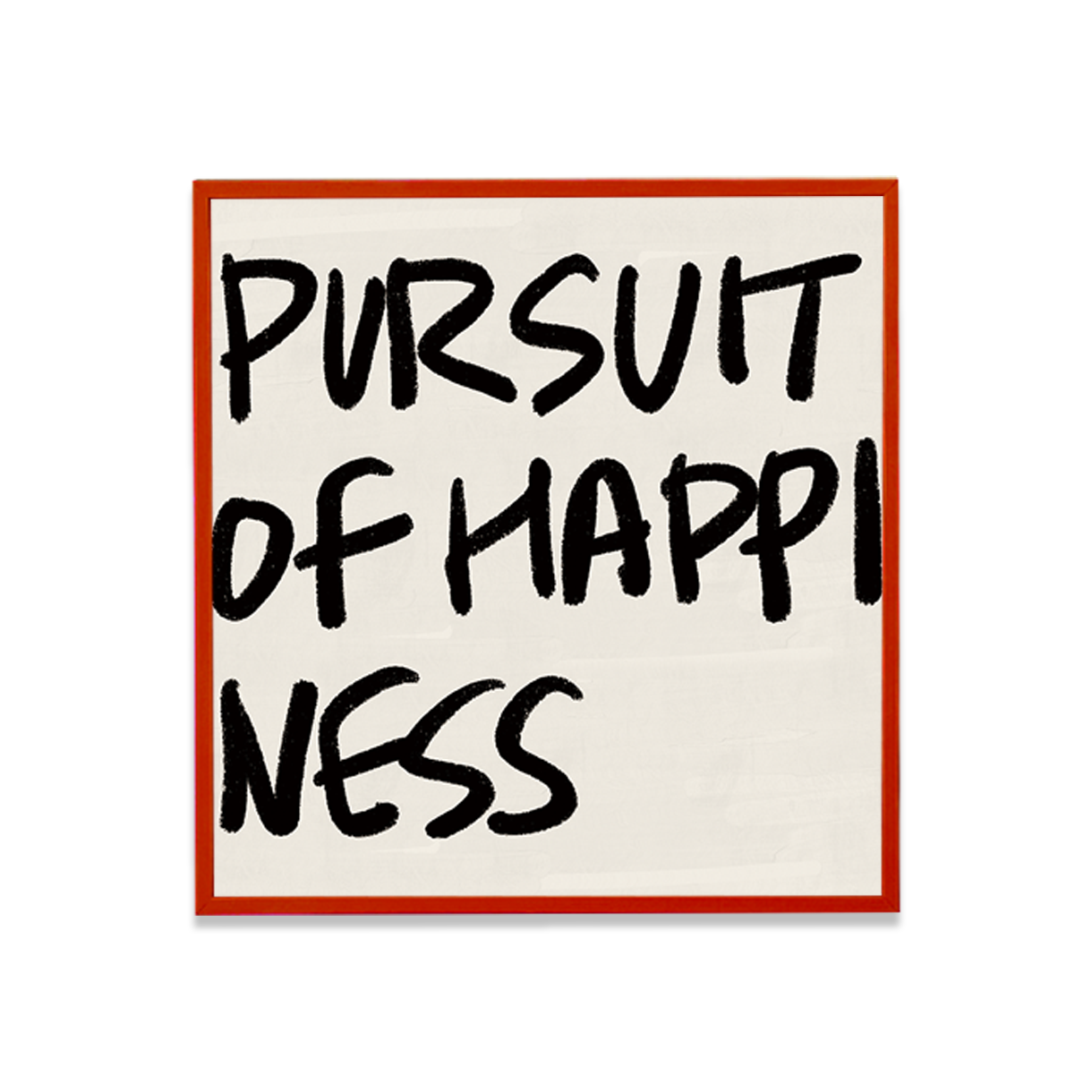스티키606 PURSUIT OF HAPPINESS 아트 포스터 30X30cm 인테리어 액자 컬러 프레임(STICKY606 PURSUIT OF HAPPINESS art poster 30x30cm color frame) - 4