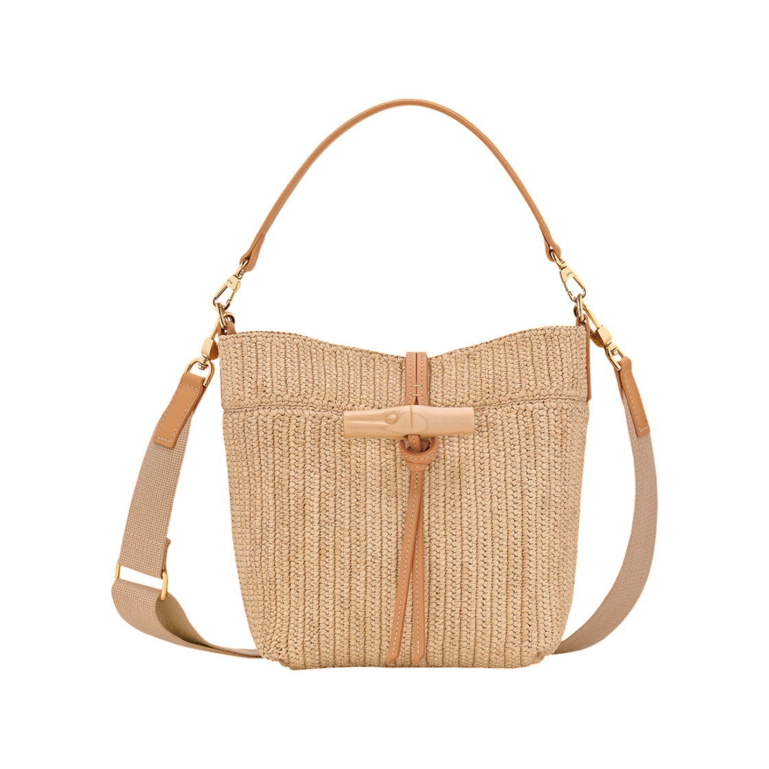 10396HJD514 Longchamp Le Roseau XS Bucket Bag Vegetal