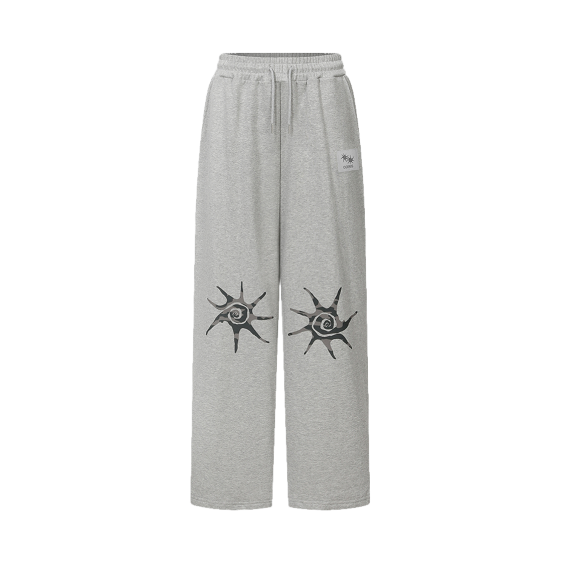 C-P00000FF Coiris Faeon Camo Wide Sweat Pants Camo-Gray