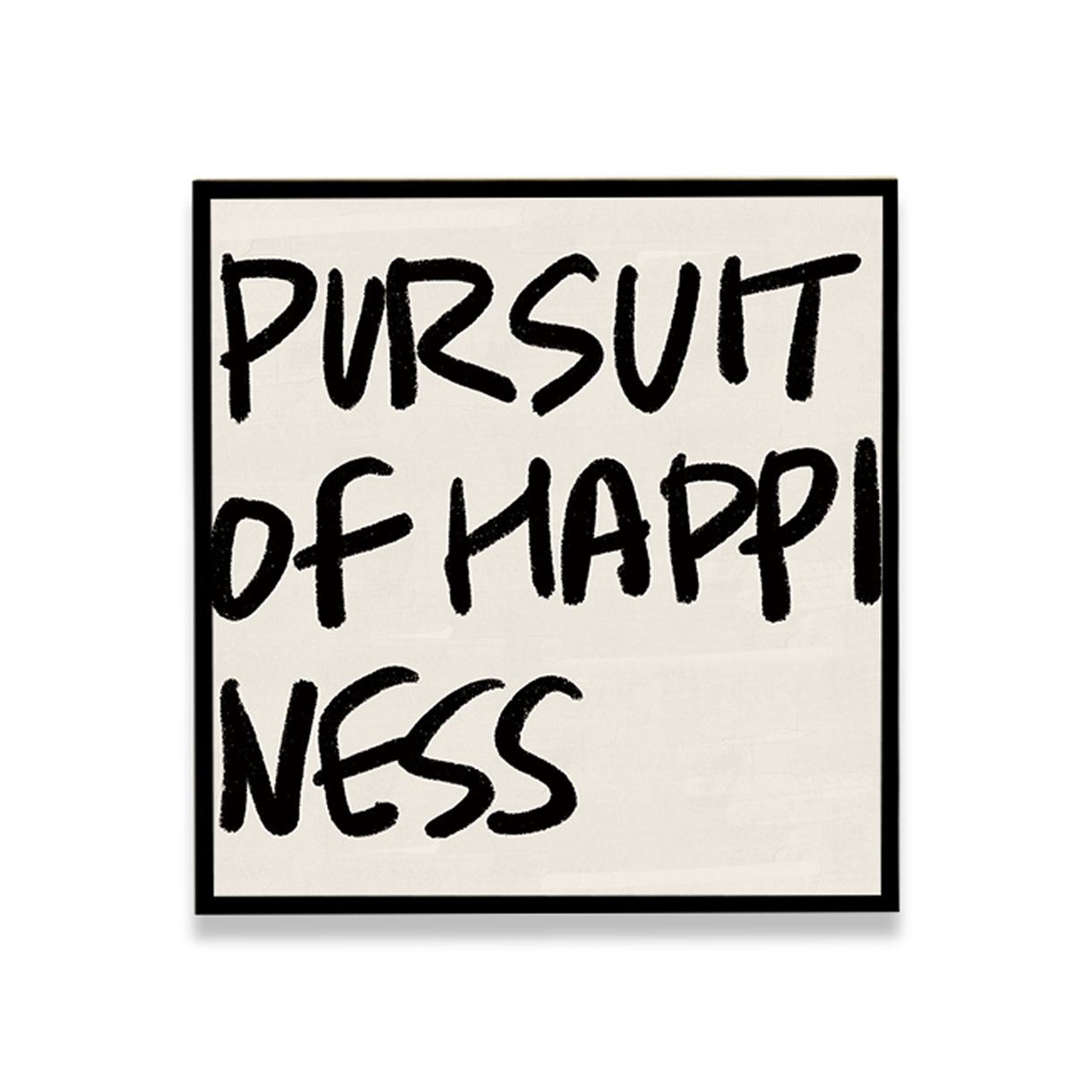 스티키606 PURSUIT OF HAPPINESS 아트 포스터 30X30cm 인테리어 액자 컬러 프레임(STICKY606 PURSUIT OF HAPPINESS art poster 30x30cm color frame) - 3