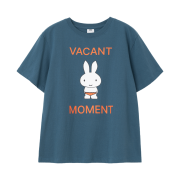 MILLO WOMEN x miffy Vacant Miffy T-Shirt Deep Blue