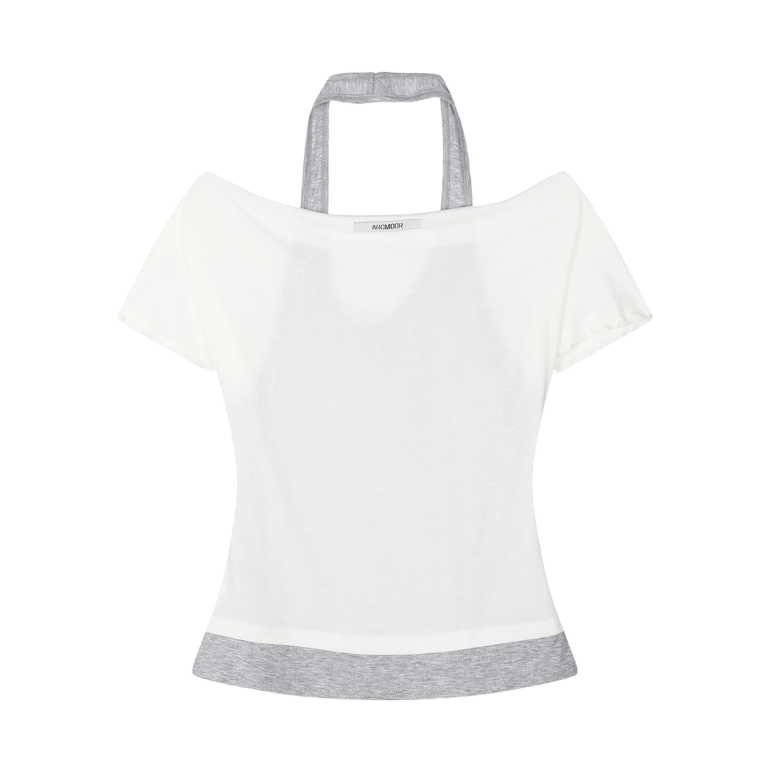 아크무어 드레이프 오프숄더 화이트(ARCMOOR Draped Off-Shoulder White) - 2