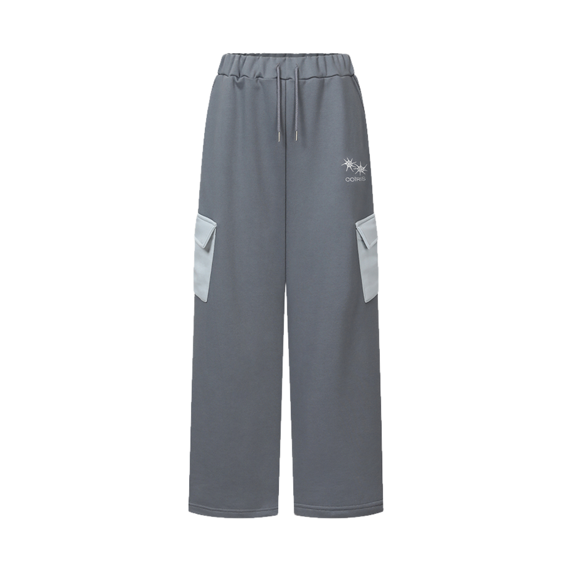 C-P00000FD Coiris Beeple Set-Up Side Slit Sweat Pants Gray