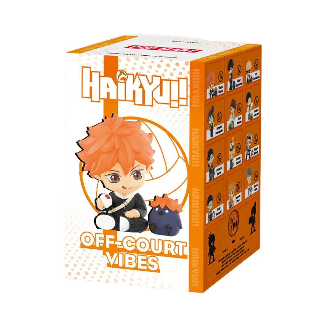 - Pop Mart Haikyu!! Off Court Vibes Series Figures Sealed Case (1 Blind Box)