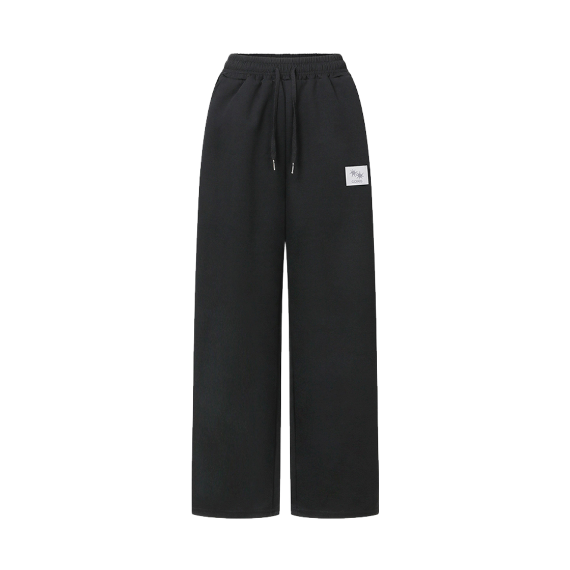 C-P00000BW Coiris Iven Wide Sweat Pants Black