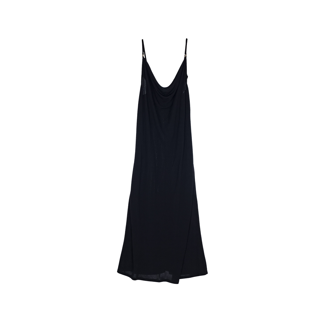 샤넬 26M 코코비치 캐미솔 드레스 34 블랙 (6ET0992)(Chanel 26M Coco Beach Camisole Dress Black (6ET0992))