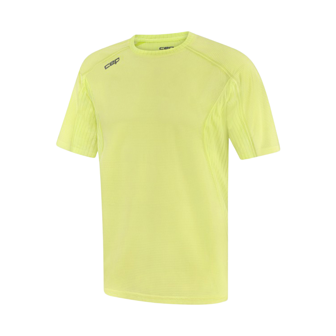 CEP 프로 런 울트라라이트 테크 셔츠 숏 슬리브 라임 남성용(CEP Pro Run Ultralight Tech Shirt Short Sleeve Lime Men's)