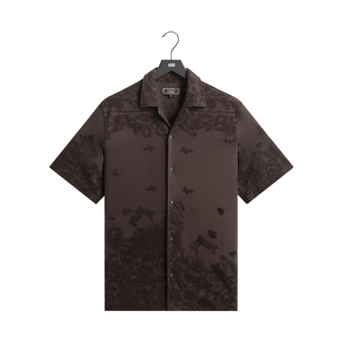 키스 반다나 타월 테리 톰슨 캠프 칼라 셔츠 킨들링(Kith Bandana Towel Terry Thompson Camp Collar Shirt Kindling) - 1