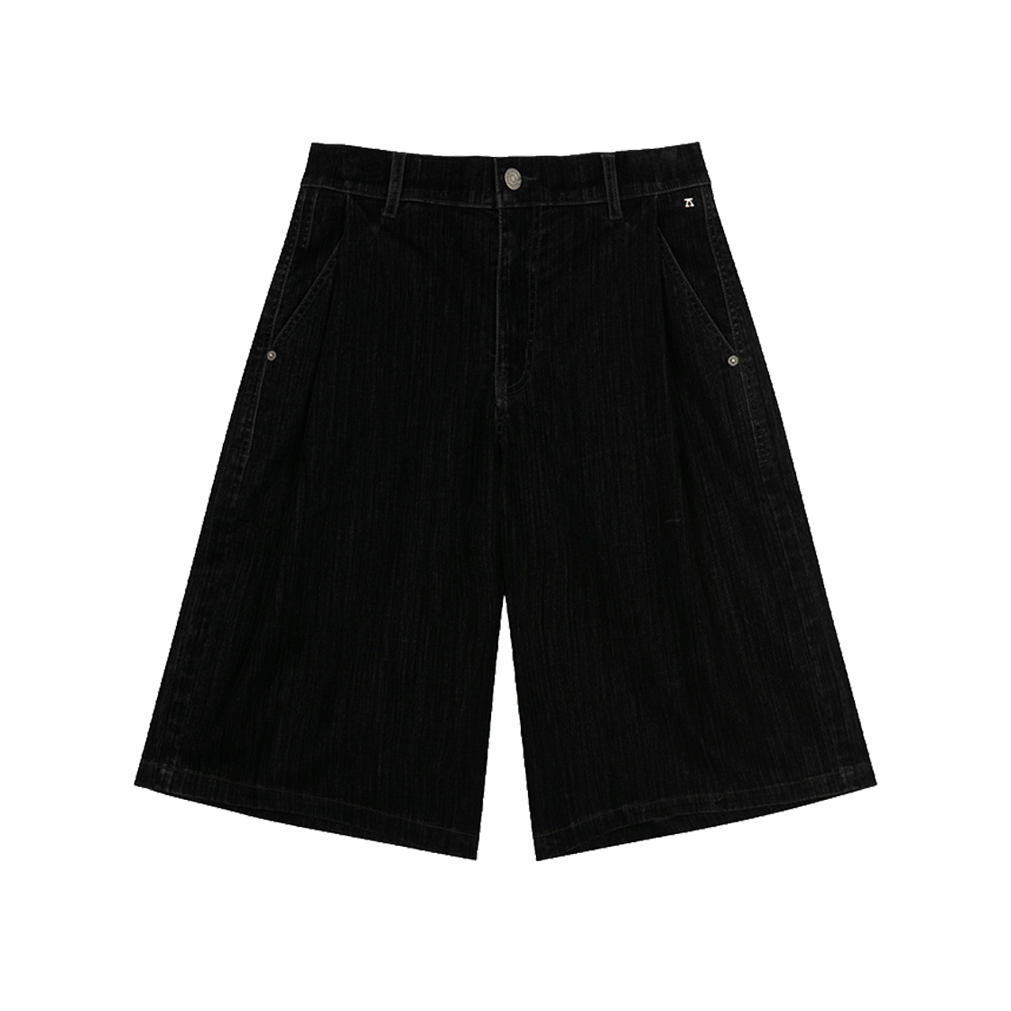 ZI3PT331BK ZIOSONGZIO Velvet Denim Shorts Black