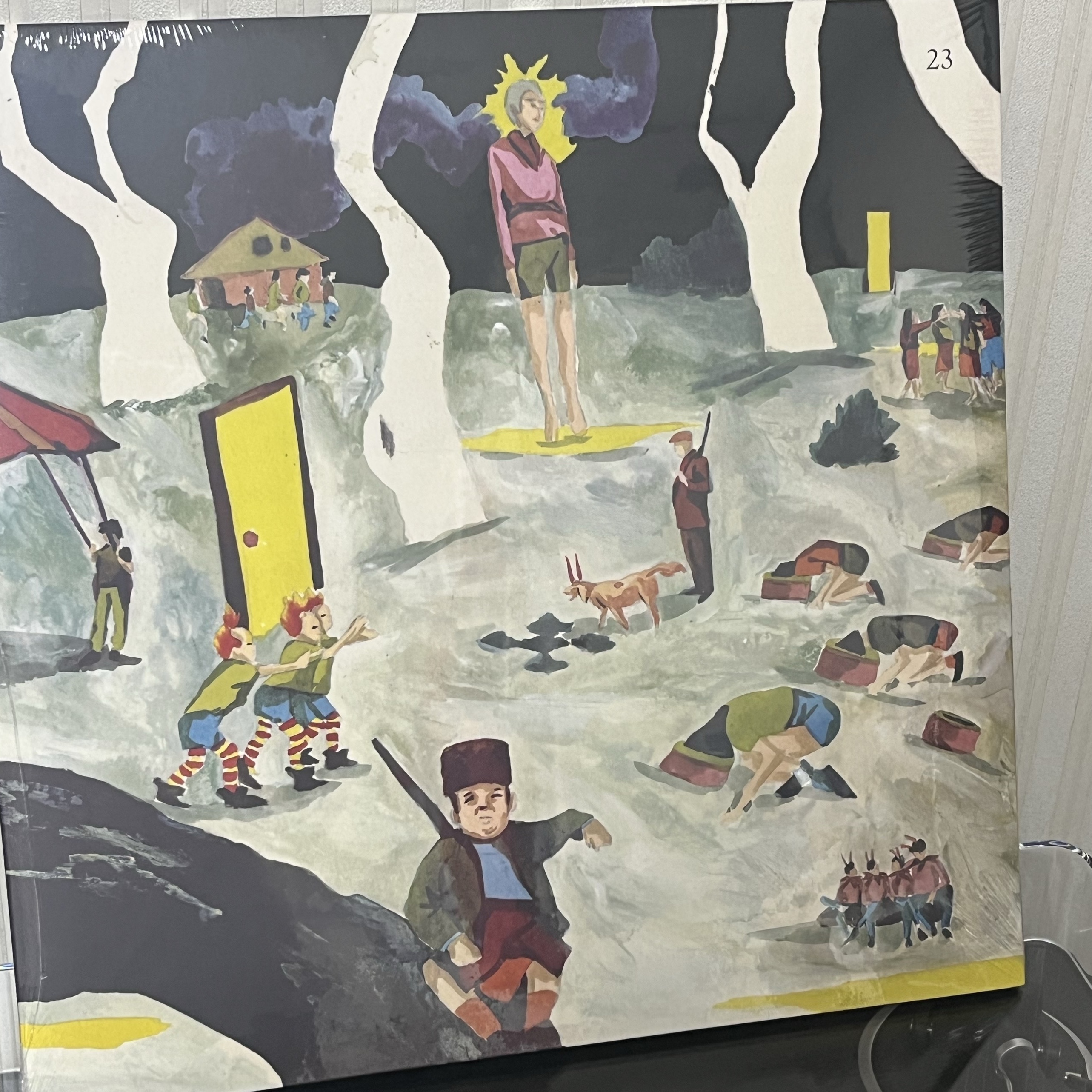 Hyukoh 1st Album 23 LP Transparent Clear (2LP) 착용 스타일