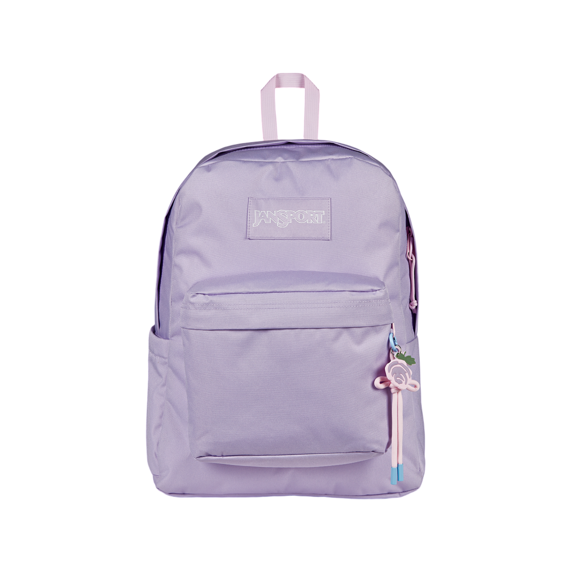 잔스포츠 슈퍼브레이크 플러스 참드 백팩 참드 파스텔 라일락(Jansport Superbreak Plus Charmed Backpack Charmed Pastel Lilac) - 1