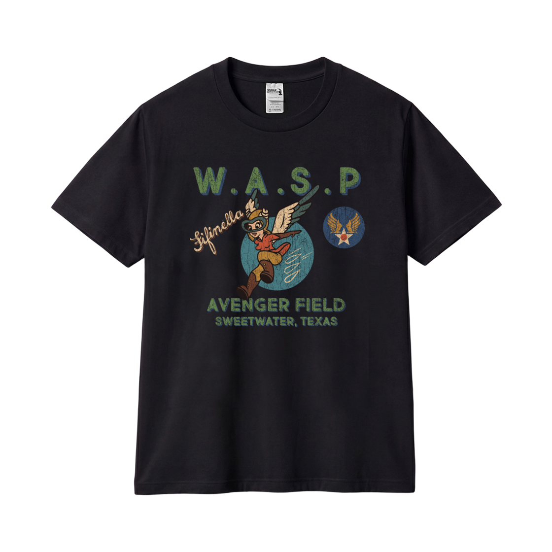 길단 x 빈티지 컬렉션 W.A.S.P 티셔츠 블랙(GILDAN x Vintage Collection W.A.S.P T-Shirt Black)
