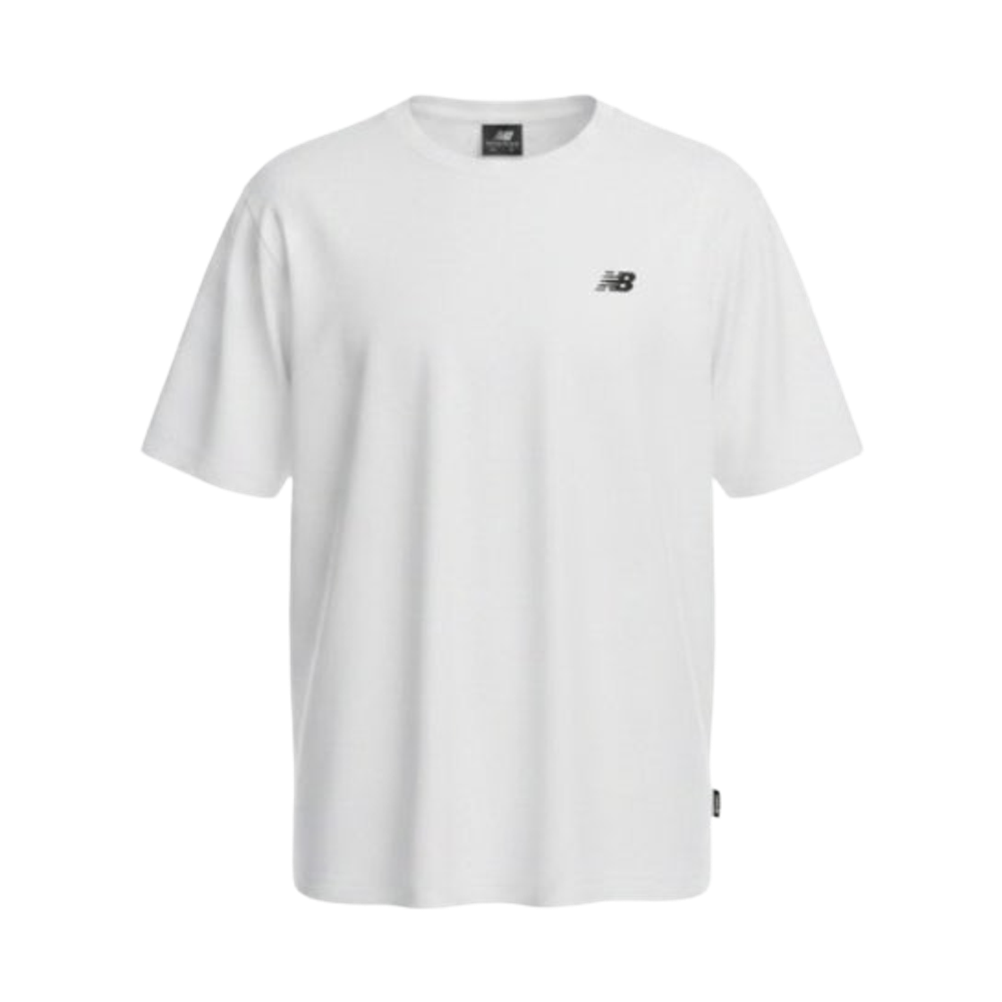뉴발란스 에센셜 스몰 로고 티셔츠 화이트(New Balance Essential Small Logo T-Shirt White) - 1