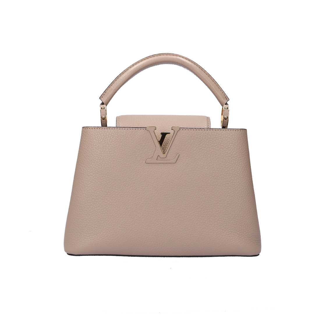 ITOUHEOWHMHA Louis Vuitton Capucines BB in Galet Grey
