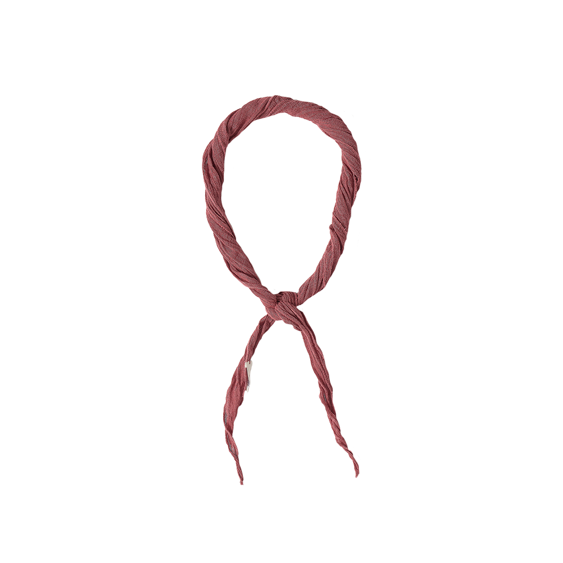 [예약 배송] 선데이세레머니 내추럴 다이드 네커치프 - 딥 핑크([예약 배송] SUNDAY CEREMONY Natural Dyed Neckerchief - Deep Pink) - 1