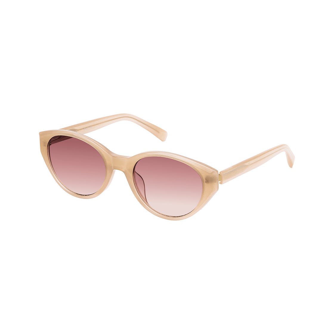 테츠오아이웨어 Ls-04s 선글라스 C4 밀키 핑크 & 브라운 그라데이션 렌즈(TETSUO EYEWEAR Ls-04s C4 Milky pink & Brown gradation Lens) - 2