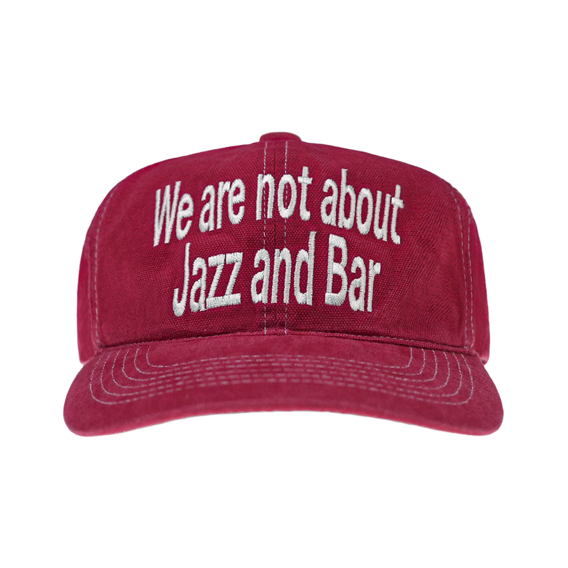 재즈앤바 워시드 로고 캡 워시드 레드(JAZZANDBAR WNJB Washed Logo Cap Washed Red) - 1