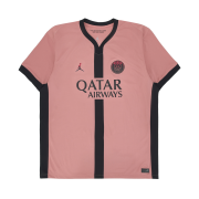 Jordan X Paris Saint-Germain 2024/25 Dri-Fit Stadium 3rd Replica Jersey Rust Pink (Non Marking Ver.)