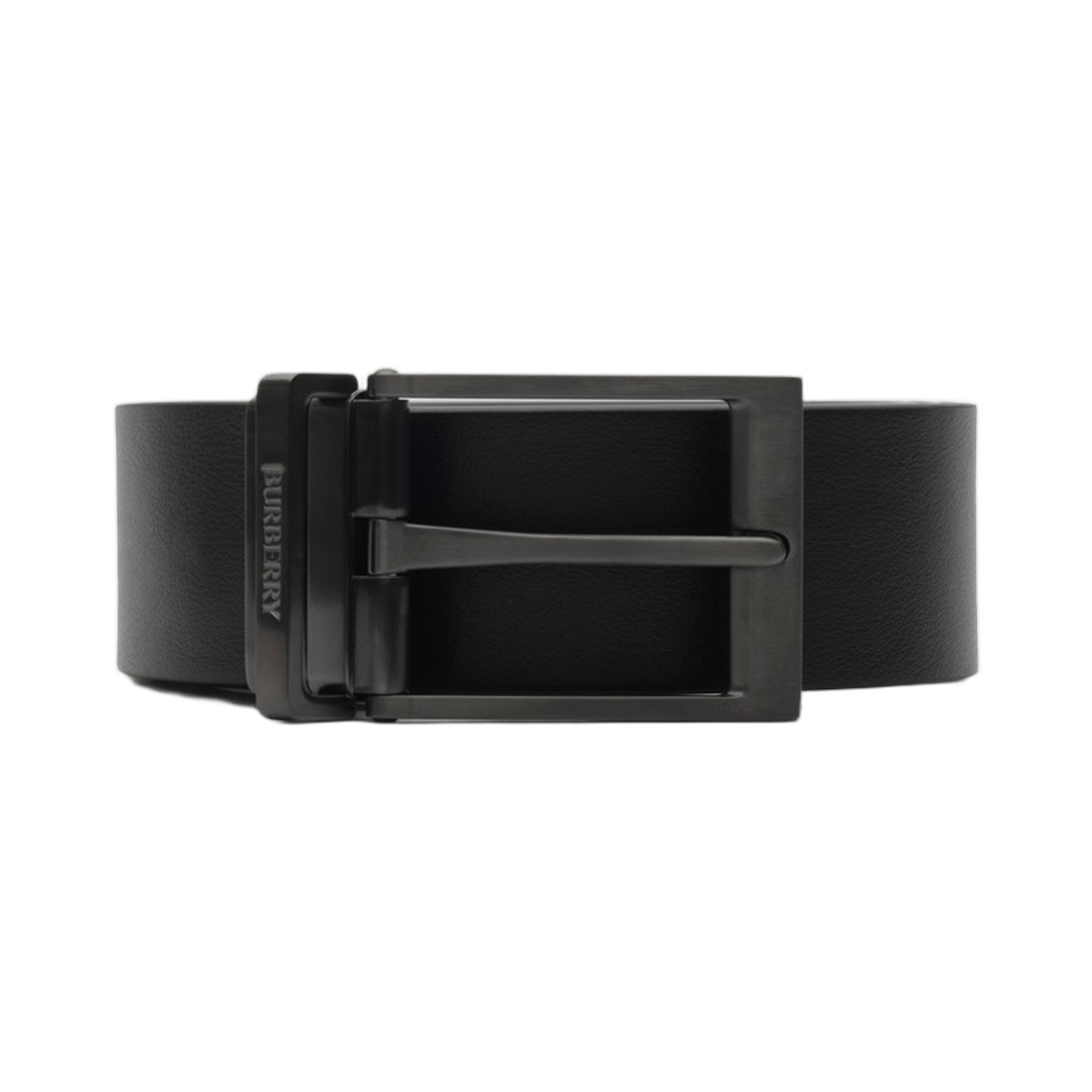 버버리 리버시블 체크 벨트 아이언 그레이 블랙 그래파이트(Burberry Reversible Check Belt Iron Grey Black Graphite) - 2