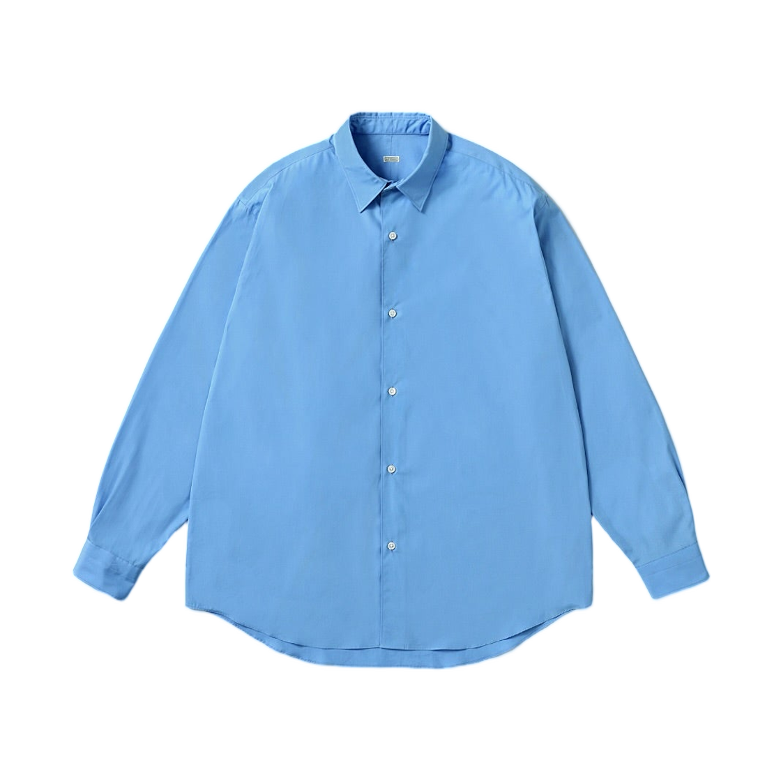 아프레쎄 레귤러 칼라 셔츠 삭스 - 26FW(A.Presse Regular Collar Shirt Sax - 26FW) - 1