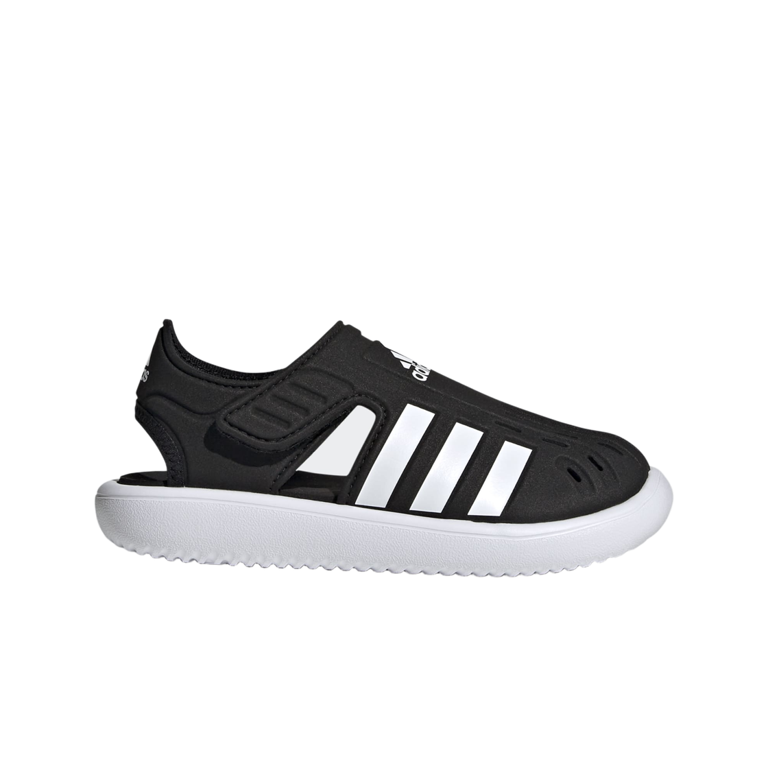 GW0384 (Kids) Adidas Summer Closed Toe Water Core Black Cloud White
