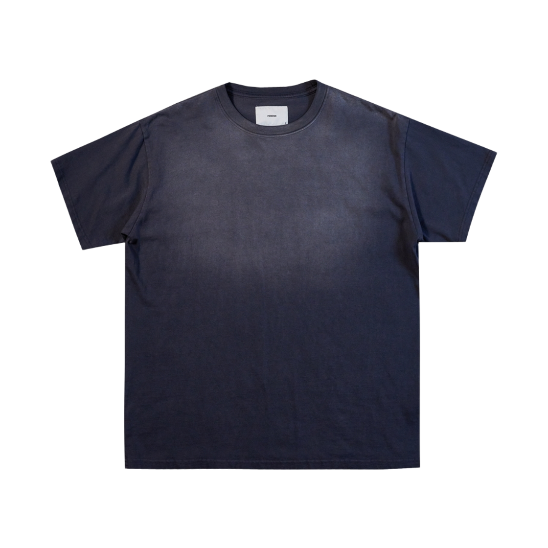 퍼렌 페이디드 워시 1/2 티셔츠 챠콜(PERENN Faded Wash 1/2 T-shirt Charcoal)