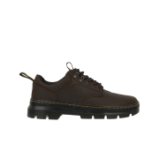 Dr. Martens Reeder Crazy Horse Leather Utility Shoes Dark Brown