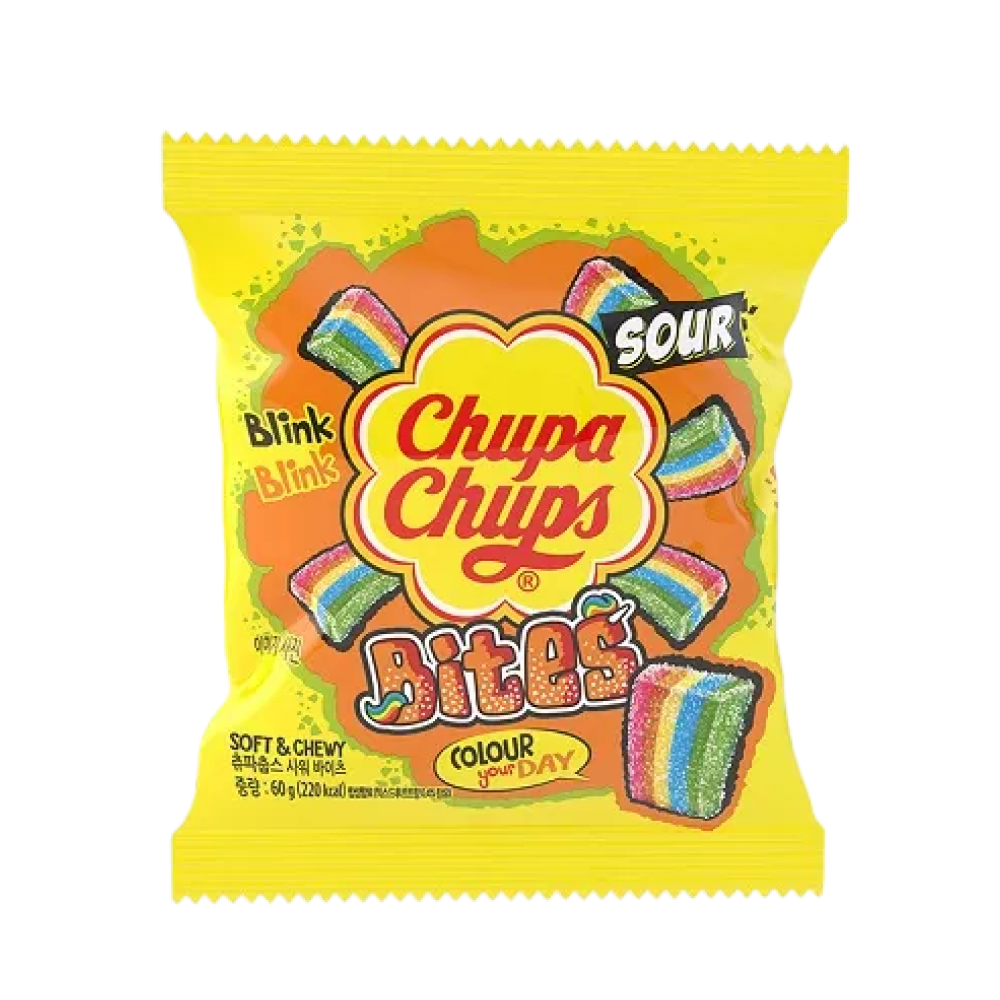 농심 츄파춥스 사워바이츠 60g * 10봉(Nongshim Chupa Chups Sour Bites 60g * 10ea)