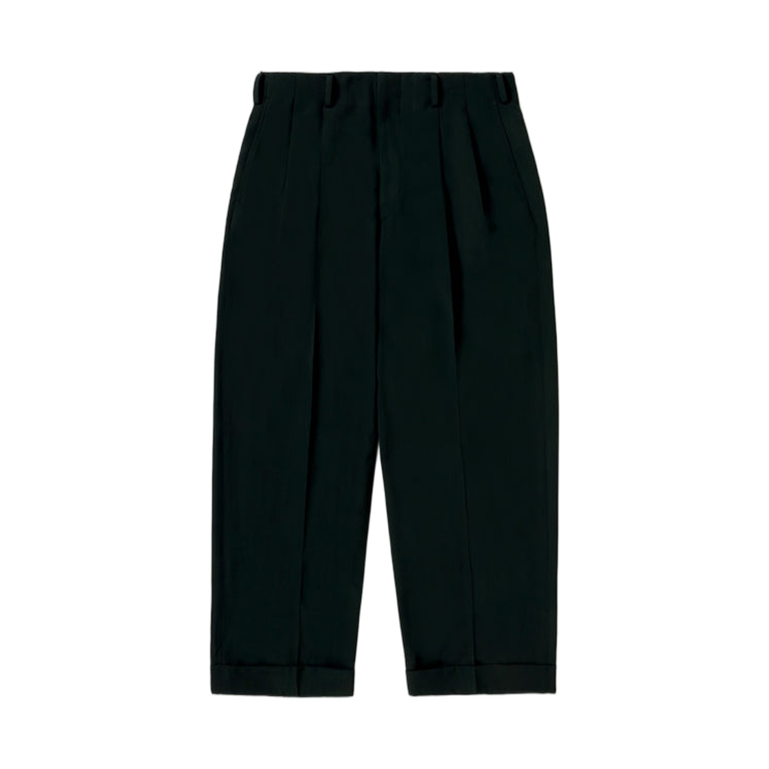 아프레쎄 울 레이온 와이드 트라우저 그린 - 26FW(A.Presse Wool Rayon Wide Trousers Green - 26FW)