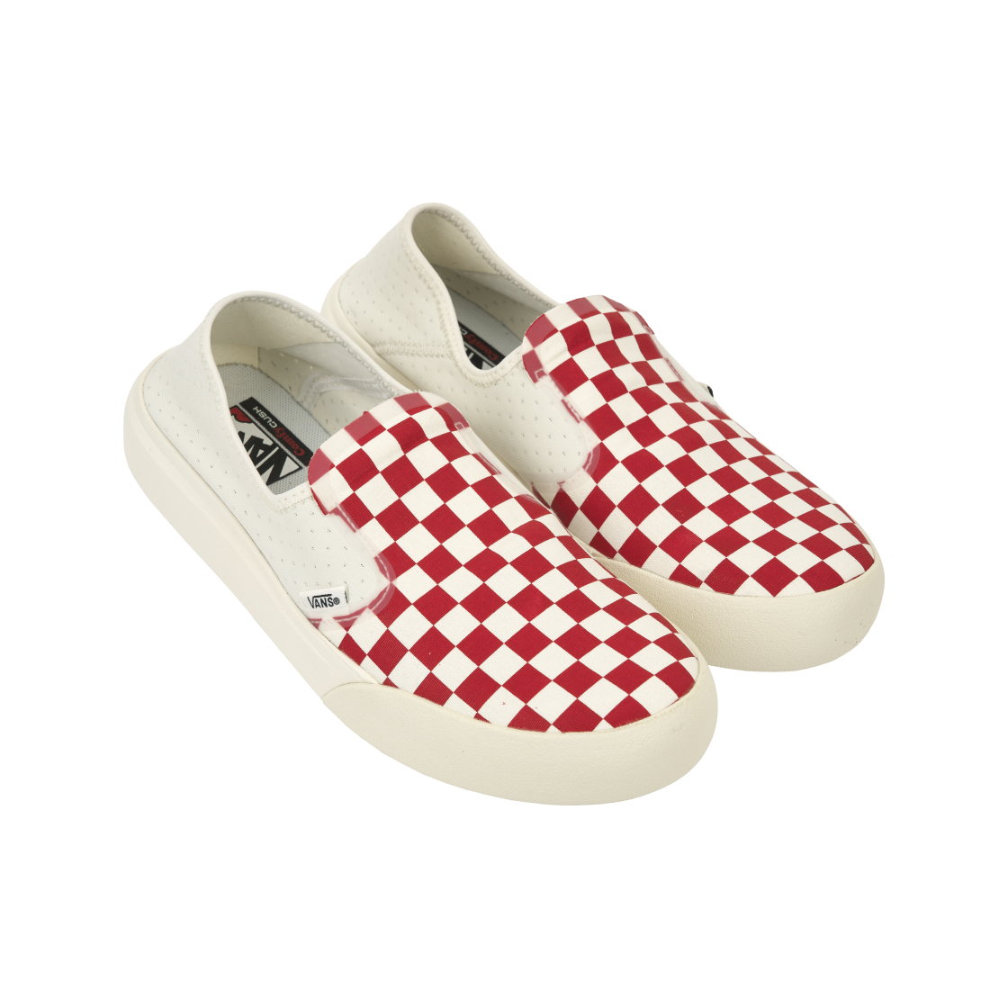 반스 컴피쿠시 원 체커보드 레이싱 레드 마쉬멜로우(Vans ComfyCush One Checkerboard Racing Red Marshmallow) - 4