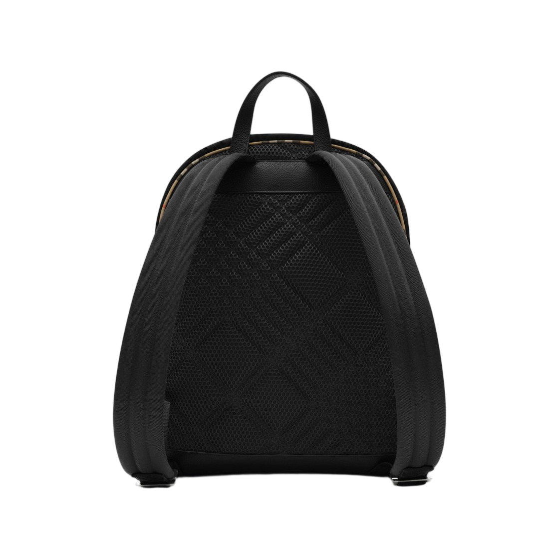 버버리 체크 트림 백팩 블랙(Burberry Check Trim Backpack Black) - 3