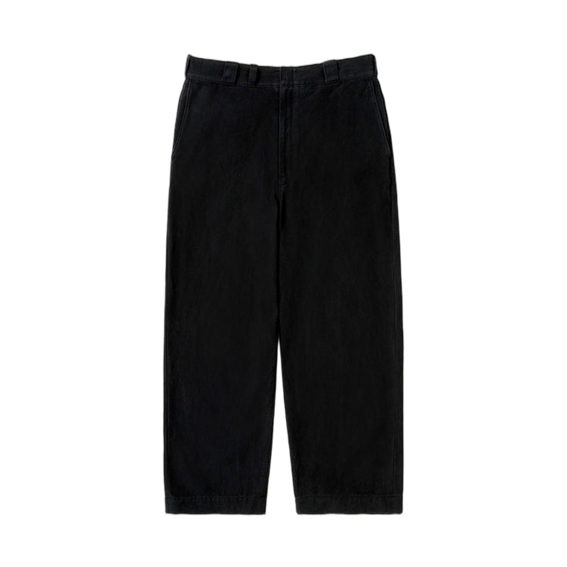 아프레쎄 빈티지 실크 코튼 워크 팬츠 블랙 - 26FW(A.Presse Vintage Silk Cotton Work Pants Black - 26FW) - 1