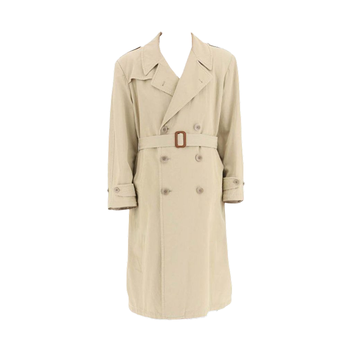 메종 마르지엘라 더블 브레스트 트렌치 코트 베이지(Maison Margiela Double Breasted Trench Coat Beige) - 1