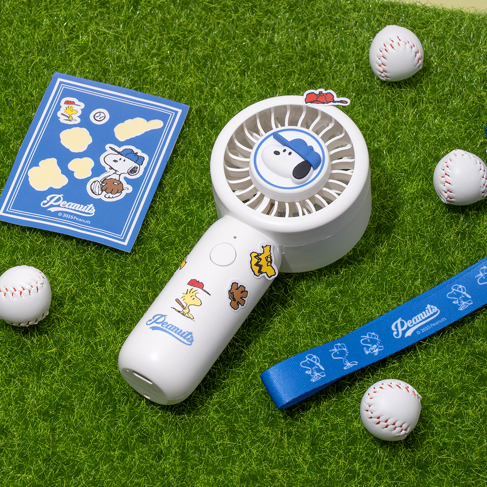 로이체 피너츠 스누피 충전식 휴대용 미니 선풍기 핸디팬(Royche Peanuts Snoopy Rechargeable Portable Mini Handy) - 5